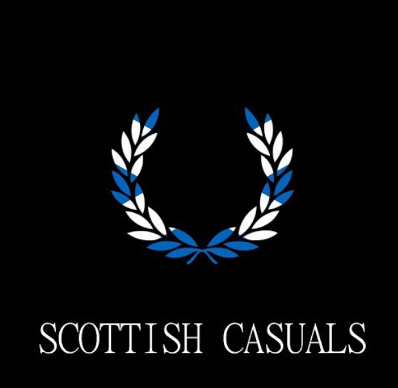 Scottish Casuals, simbolično, u Fred Perry stilu